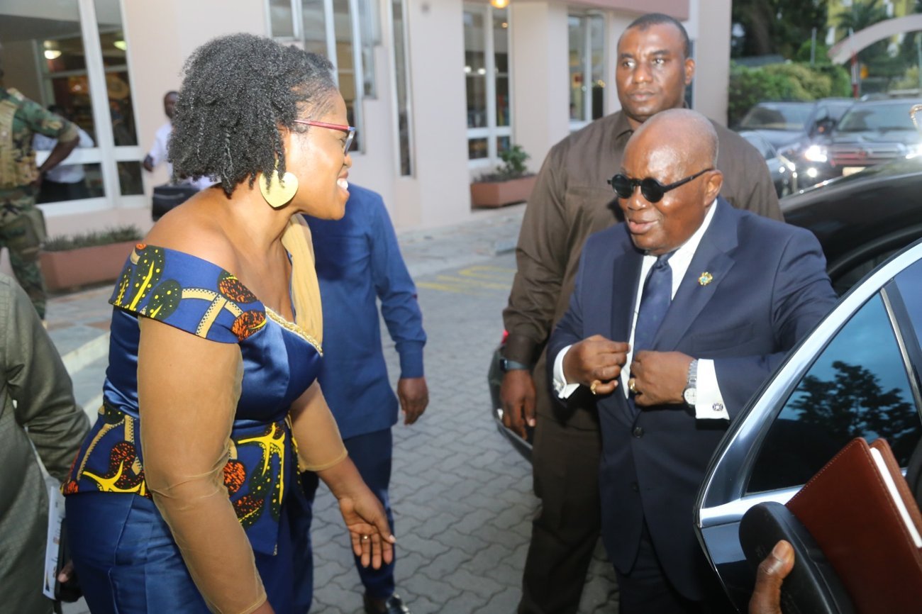 Guests arriving at the venue